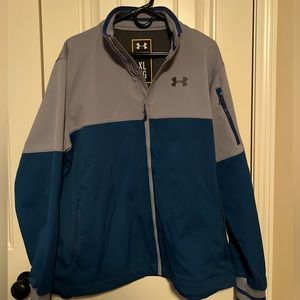 UA bomber fleece lined bomber jacket